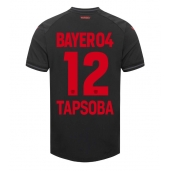 Maillot de football Réplique Bayer Leverkusen Edmond Tapsoba #12 Domicile 2023-24 Manche Courte