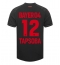 Maillot de football Réplique Bayer Leverkusen Edmond Tapsoba #12 Domicile 2023-24 Manche Courte