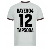 Maillot de football Réplique Bayer Leverkusen Edmond Tapsoba #12 Extérieur 2023-24 Manche Courte