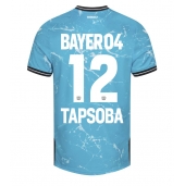 Maillot de football Réplique Bayer Leverkusen Edmond Tapsoba #12 Troisième 2023-24 Manche Courte