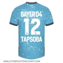 Maillot de football Réplique Bayer Leverkusen Edmond Tapsoba #12 Troisième 2023-24 Manche Courte