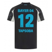 Maillot de football Réplique Bayer Leverkusen Edmond Tapsoba #12 Troisième 2024-25 Manche Courte