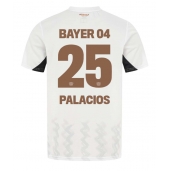 Maillot de football Réplique Bayer Leverkusen Exequiel Palacios #25 Extérieur 2024-25 Manche Courte