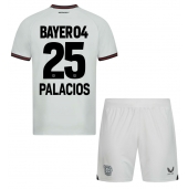 Maillot de football Réplique Bayer Leverkusen Exequiel Palacios #25 Extérieur Enfant 2023-24 Manche Courte (+ Pantalon court)