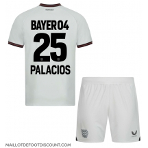 Maillot de football Réplique Bayer Leverkusen Exequiel Palacios #25 Extérieur Enfant 2023-24 Manche Courte (+ Pantalon court)