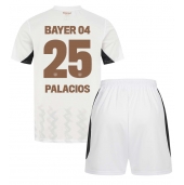 Maillot de football Réplique Bayer Leverkusen Exequiel Palacios #25 Extérieur Enfant 2024-25 Manche Courte (+ Pantalon court)