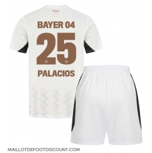 Maillot de football Réplique Bayer Leverkusen Exequiel Palacios #25 Extérieur Enfant 2024-25 Manche Courte (+ Pantalon court)