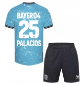 Maillot de football Réplique Bayer Leverkusen Exequiel Palacios #25 Troisième Enfant 2023-24 Manche Courte (+ Pantalon court)