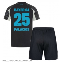 Maillot de football Réplique Bayer Leverkusen Exequiel Palacios #25 Troisième Enfant 2024-25 Manche Courte (+ Pantalon court)