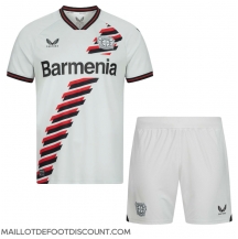 Maillot de football Réplique Bayer Leverkusen Extérieur Enfant 2023-24 Manche Courte (+ Pantalon court)