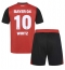 Maillot de football Réplique Bayer Leverkusen Florian Wirtz #10 Domicile Enfant 2024-25 Manche Courte (+ Pantalon court)