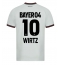 Maillot de football Réplique Bayer Leverkusen Florian Wirtz #10 Extérieur 2023-24 Manche Courte