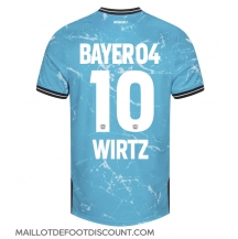 Maillot de football Réplique Bayer Leverkusen Florian Wirtz #10 Troisième 2023-24 Manche Courte