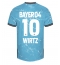 Maillot de football Réplique Bayer Leverkusen Florian Wirtz #10 Troisième 2023-24 Manche Courte