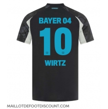 Maillot de football Réplique Bayer Leverkusen Florian Wirtz #10 Troisième 2024-25 Manche Courte