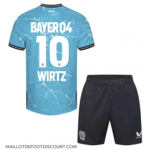 Maillot de football Réplique Bayer Leverkusen Florian Wirtz #10 Troisième Enfant 2023-24 Manche Courte (+ Pantalon court)