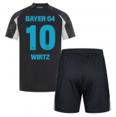 Maillot de football Réplique Bayer Leverkusen Florian Wirtz #10 Troisième Enfant 2024-25 Manche Courte (+ Pantalon court)