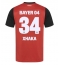 Maillot de football Réplique Bayer Leverkusen Granit Xhaka #34 Domicile 2024-25 Manche Courte