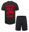 Maillot de football Réplique Bayer Leverkusen Granit Xhaka #34 Domicile Enfant 2023-24 Manche Courte (+ Pantalon court)