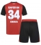 Maillot de football Réplique Bayer Leverkusen Granit Xhaka #34 Domicile Enfant 2024-25 Manche Courte (+ Pantalon court)