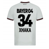 Maillot de football Réplique Bayer Leverkusen Granit Xhaka #34 Extérieur 2023-24 Manche Courte