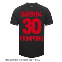 Maillot de football Réplique Bayer Leverkusen Jeremie Frimpong #30 Domicile 2023-24 Manche Courte