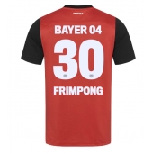 Maillot de football Réplique Bayer Leverkusen Jeremie Frimpong #30 Domicile 2024-25 Manche Courte