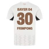 Maillot de football Réplique Bayer Leverkusen Jeremie Frimpong #30 Extérieur 2024-25 Manche Courte