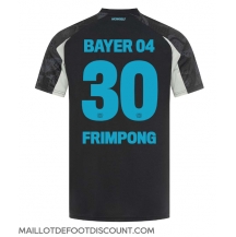 Maillot de football Réplique Bayer Leverkusen Jeremie Frimpong #30 Troisième 2024-25 Manche Courte