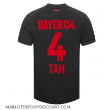 Maillot de football Réplique Bayer Leverkusen Jonathan Tah #4 Domicile 2023-24 Manche Courte