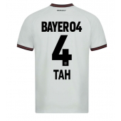 Maillot de football Réplique Bayer Leverkusen Jonathan Tah #4 Extérieur 2023-24 Manche Courte