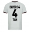 Maillot de football Réplique Bayer Leverkusen Jonathan Tah #4 Extérieur 2023-24 Manche Courte