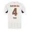 Maillot de football Réplique Bayer Leverkusen Jonathan Tah #4 Extérieur 2024-25 Manche Courte