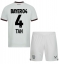 Maillot de football Réplique Bayer Leverkusen Jonathan Tah #4 Extérieur Enfant 2023-24 Manche Courte (+ Pantalon court)