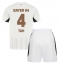 Maillot de football Réplique Bayer Leverkusen Jonathan Tah #4 Extérieur Enfant 2024-25 Manche Courte (+ Pantalon court)