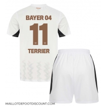 Maillot de football Réplique Bayer Leverkusen Martin Terrier #11 Extérieur Enfant 2024-25 Manche Courte (+ Pantalon court)