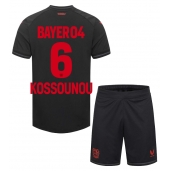 Maillot de football Réplique Bayer Leverkusen Odilon Kossounou #6 Domicile Enfant 2023-24 Manche Courte (+ Pantalon court)