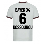 Maillot de football Réplique Bayer Leverkusen Odilon Kossounou #6 Extérieur 2023-24 Manche Courte