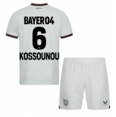 Maillot de football Réplique Bayer Leverkusen Odilon Kossounou #6 Extérieur Enfant 2023-24 Manche Courte (+ Pantalon court)