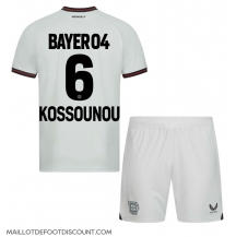 Maillot de football Réplique Bayer Leverkusen Odilon Kossounou #6 Extérieur Enfant 2023-24 Manche Courte (+ Pantalon court)