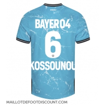 Maillot de football Réplique Bayer Leverkusen Odilon Kossounou #6 Troisième 2023-24 Manche Courte