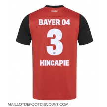 Maillot de football Réplique Bayer Leverkusen Piero Hincapie #3 Domicile 2024-25 Manche Courte