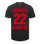 Maillot de football Réplique Bayer Leverkusen Victor Boniface #22 Domicile 2023-24 Manche Courte