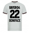 Maillot de football Réplique Bayer Leverkusen Victor Boniface #22 Extérieur 2023-24 Manche Courte