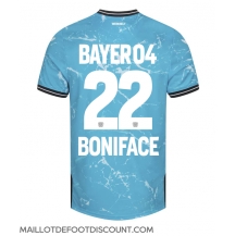 Maillot de football Réplique Bayer Leverkusen Victor Boniface #22 Troisième 2023-24 Manche Courte