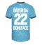 Maillot de football Réplique Bayer Leverkusen Victor Boniface #22 Troisième 2023-24 Manche Courte