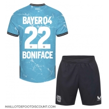 Maillot de football Réplique Bayer Leverkusen Victor Boniface #22 Troisième Enfant 2023-24 Manche Courte (+ Pantalon court)