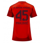 Maillot de football Réplique Bayern Munich Aleksandar Pavlovic #45 Domicile Femme 2024-25 Manche Courte