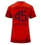 Maillot de football Réplique Bayern Munich Aleksandar Pavlovic #45 Domicile Femme 2024-25 Manche Courte