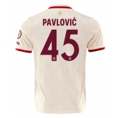 Maillot de football Réplique Bayern Munich Aleksandar Pavlovic #45 Troisième 2024-25 Manche Courte